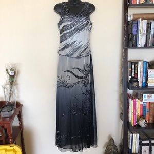 🌺 CICCI Long Maxi Formal Dress w/ Beads
